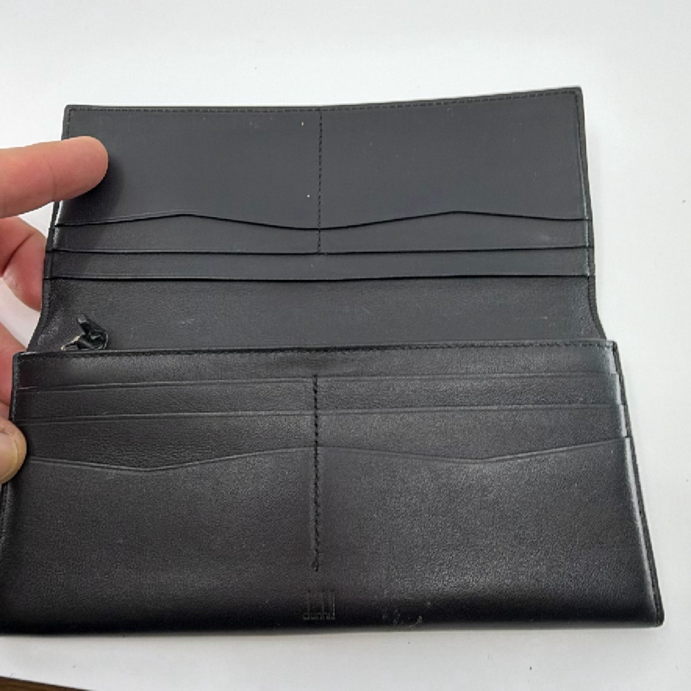 Dunhill Continental Black Leather Wallet - Picture 5 of 8